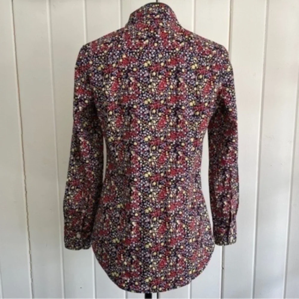 J. Crew Floral Button Up Shirt